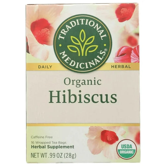 Medicinal Hibiscus, Organic Tea Bags | Hibiscus Tea