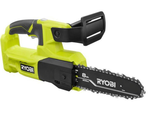 The RYOBI 8 in. 18V ONE+ Pruning Chainsaw