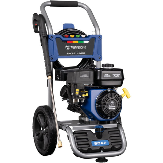 Westinghouse WPX3200 3 200 PSI 2.5 GPM Gas Powered Pressure Washer